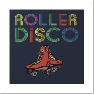 Roller disco Posters and Art